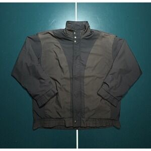 Vintage Forrester's Gore-Tex Windbreaker Jacket Men's Large Houndstooth Golf 90s